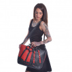 Sac à main noir et rouge à poing américain HARLEY BAG - Poizen Industries