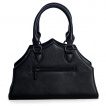 Sac  main noir gaufr style toile d'araigne - Banned