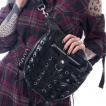 Sac à main noir gothique CORSET BAG - Poizen Industries