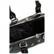 Sac à main à patchs hirondelles et diamant style tattoo - Banned