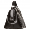 Sac à main rétro noir à horloge en imprimé - BANNED