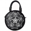 Sac  main rond  5 chats et pentacle 