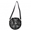 Sac à main rond à 5 chats et pentacle