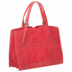 Sac  main rouge style peau de reptile - Banned