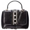 Sac noir à pois blancs et pétales - Banned