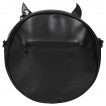 Sac rond gothique à crochets d'araignée et toile - Banned