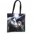 Sac shopping à fillette et licorne - Anne stokes