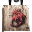 Sac shopping à jeune dragon rouge - Anne stokes