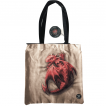 Sac shopping à jeune dragon rouge - Anne stokes