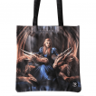 Sac shopping à reine et dragons protecteurs - Anne stokes