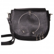 Sac similicuir noir punk-rock fer à cheval - Banned
