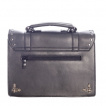 Sac style cartable noir rivet  lune 