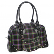 Sac tartan DUNCAN  renforts en similicuir rivet - Banned