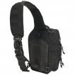 Sac ventral militaire noir à large bandoulière - Brandit