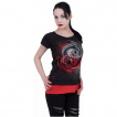 T-shirt dbardeur (2en1) femme  dragons Yin et Yang