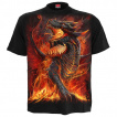 T-shirt enfant  Dragon dbordant de lave