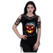 T-shirt femme à citrouille de la Mort