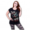 T-shirt femme gothique  clown sanguinaire 