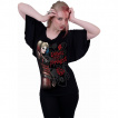 T-shirt femme HARLEY QUINN  manches voiles (licence officielle)