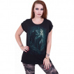 T-shirt femme à loups gardiens de la forêt et lune