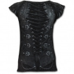 T-shirt femme à trompe-l'oeil tenue de déesse démoniaque