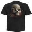 T-shirt gothique homme avec bandit Steam Punk et crane à rouages