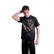 T-shirt gothique homme avec bandit Steam Punk et crane  rouages