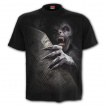 T-shirt gothique homme réveil du vampire avec cerceuil