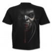 T-shirt gothique homme réveil du vampire avec cerceuil