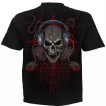 T-shirt gothique homme  squelette PC GAMER