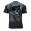 T-shirt homme aspect dchir  crane encapuchonn