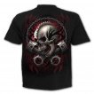 T-shirt homme à biker revenant d'entre les morts