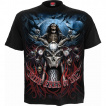 T-shirt homme à biker squelette