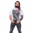 T-shirt homme blanc  ange dsespr