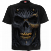 T-shirt homme crane punk tatou  crte de balles