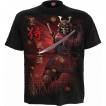 T-shirt homme  dragon asiatique et Samoura