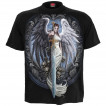 T-shirt homme à femme ange guerrière
