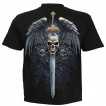 T-shirt homme à femme ange guerrière
