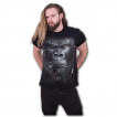 T-shirt homme à gorille tatoué tribal écoutant de la musique