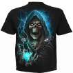 T-shirt homme goth-rock DEAD METAL avec La Mort et sa guitare