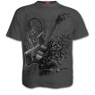 T-shirt homme goth-rock gris 