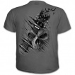 T-shirt homme goth-rock gris 