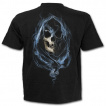 T-shirt homme gothique avec La mort entourée d'âmes