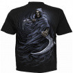 T-shirt homme gothique avec la Mort  2 lames style faucilles