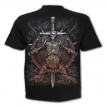 T-shirt homme gothique  bataille pique entre 2 mondes
