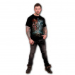 T-shirt homme gothique à bataille épique entre 2 mondes