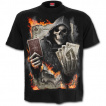 T-shirt homme gothique  carr d'As de la Mort