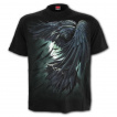 T-shirt homme gothique  corbeau de l'ombre