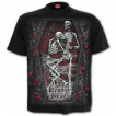 T-shirt homme gothique  couple de squelettes 