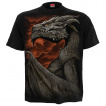 T-Shirt homme gothique à Dragon Majestueux